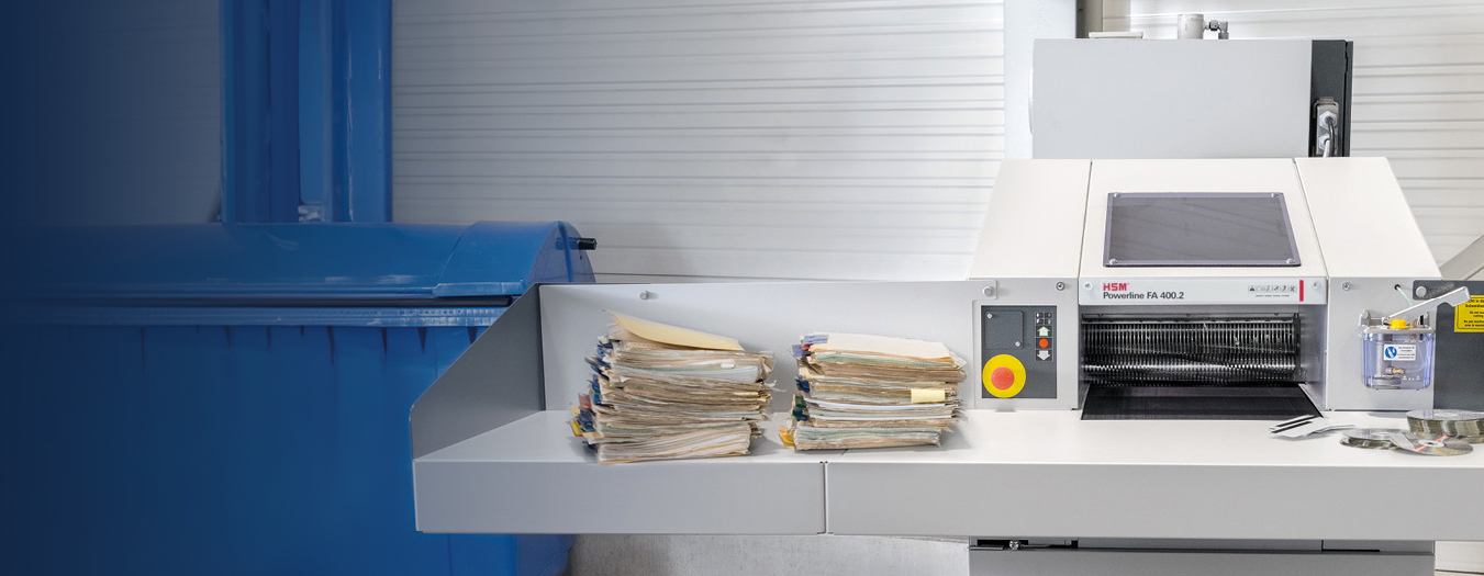 HSM Powerline FA 400.2 High-Throughput Heavy Duty Shredder by PBSA