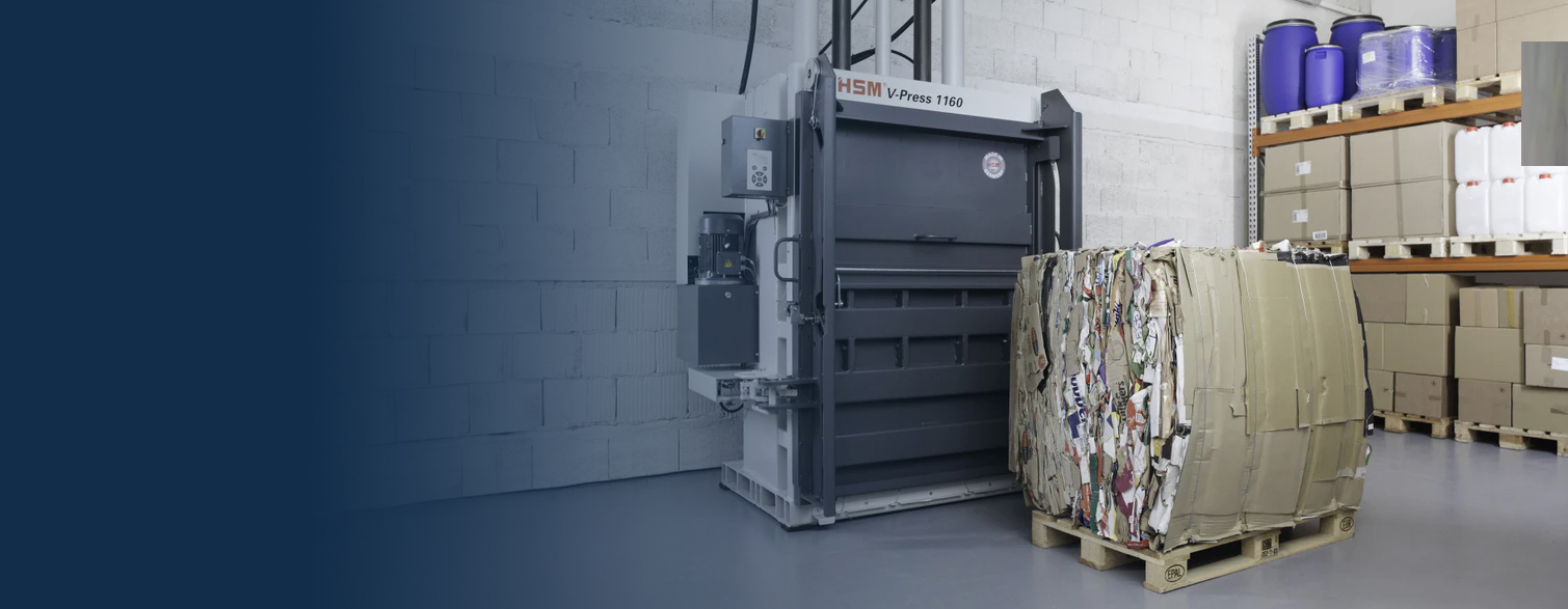 HSM V-Press 1160 eco Baling Press by PBSA