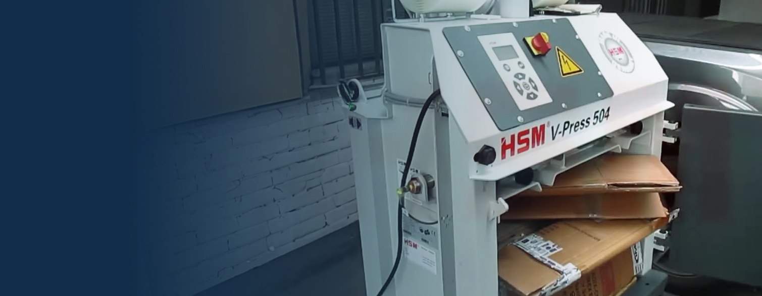 HSM V-Press 504 Baling Press by PBSA