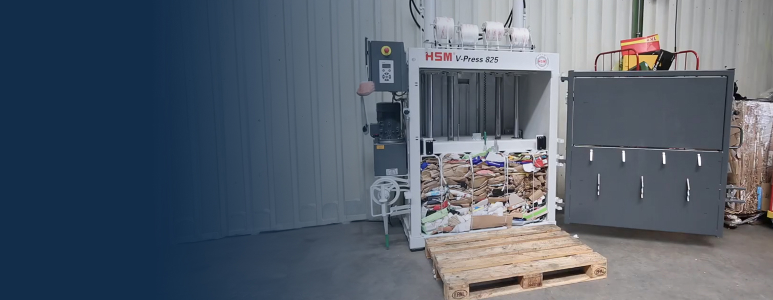 HSM V-Press 825 - Baling Press by PBSA